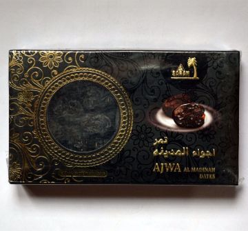 Show details for Ajwa Dates, 400 gm Picture of Ajwa Dates, 400 gm